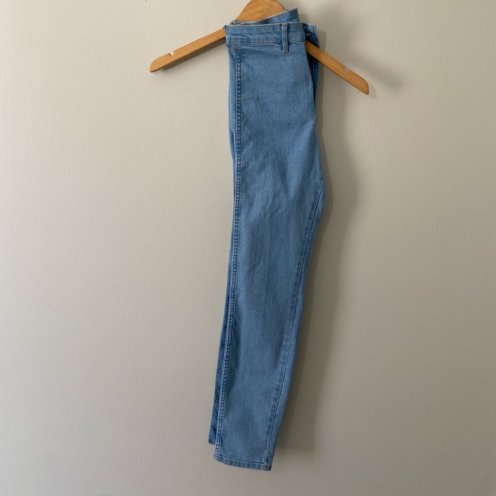 Women’s Highrise Boyfriend Jeans (Size: 2) (Color: Light Blue)